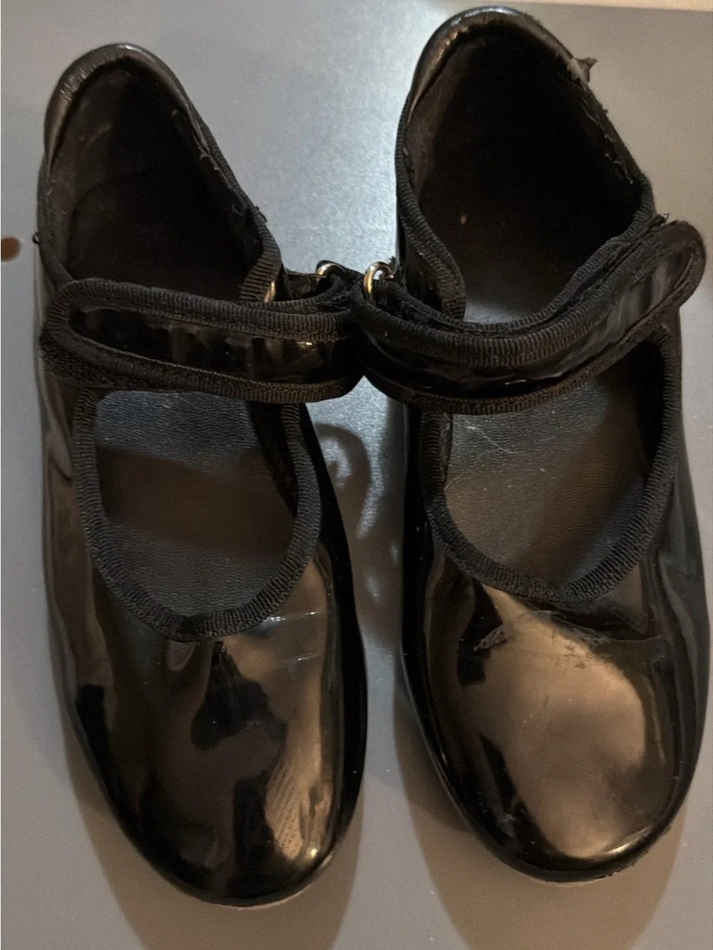 Tap Shoe size 10 Girls' Black Patent Mary Jane Tap Shoe freestyle